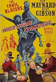 Hoot Gibson and Ken Maynard in Wild Horse Stampede (1943)