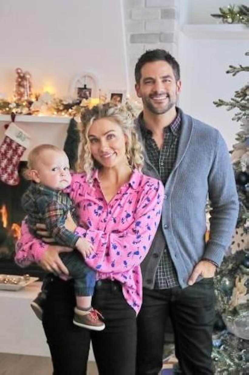 Preston James Rocha, Brant Daugherty, and Clare Bowen in #Xmas (2022)