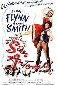 Errol Flynn and Alexis Smith in San Antonio (1945)