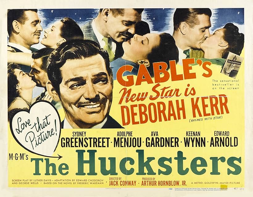 Clark Gable and Ava Gardner in The Hucksters (1947)