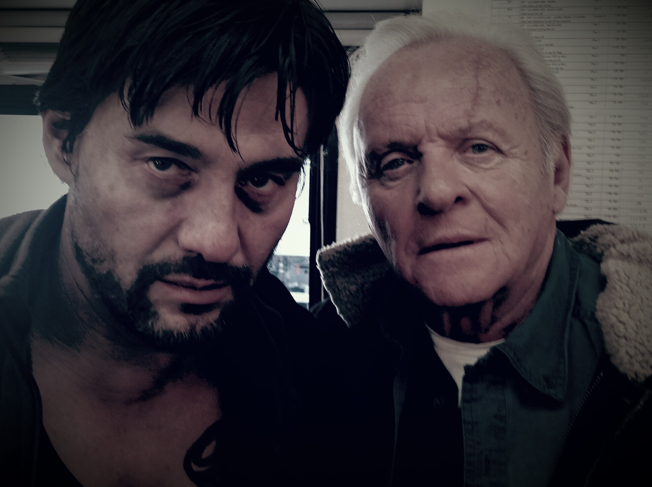 Anthony Hopkins and Steve Bacic