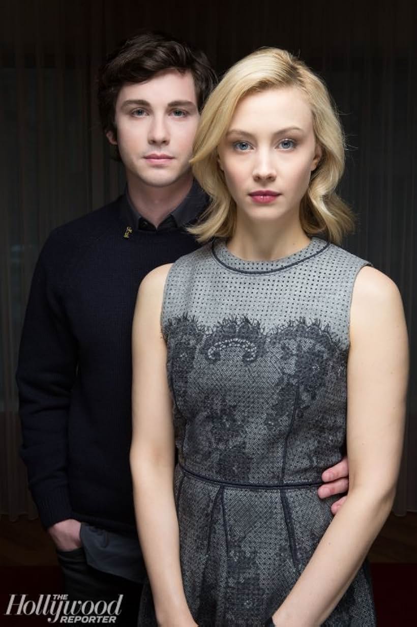 Sarah Gadon and Logan Lerman at an event for Indignation (2016)