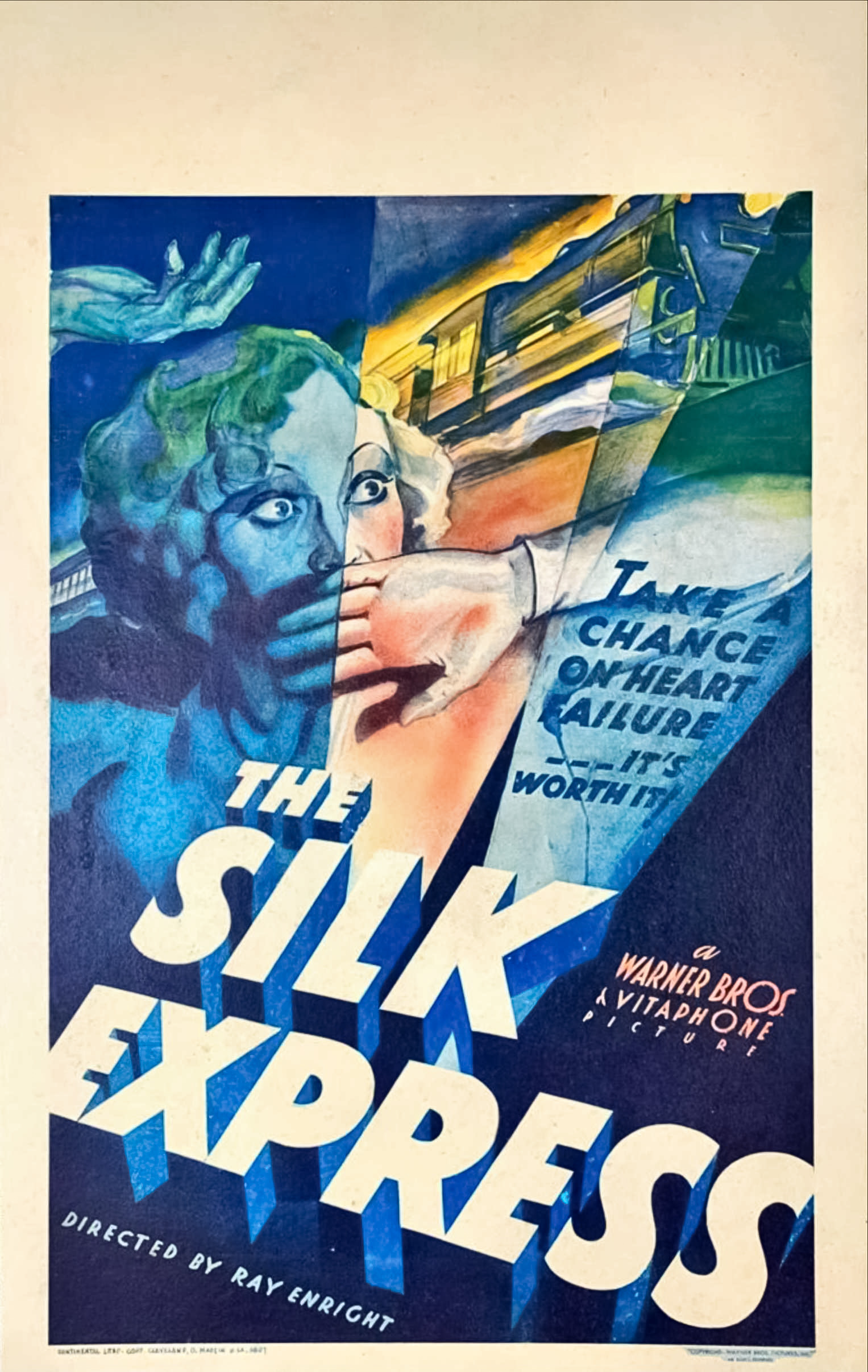 Robert Barrat and Sheila Terry in The Silk Express (1933)