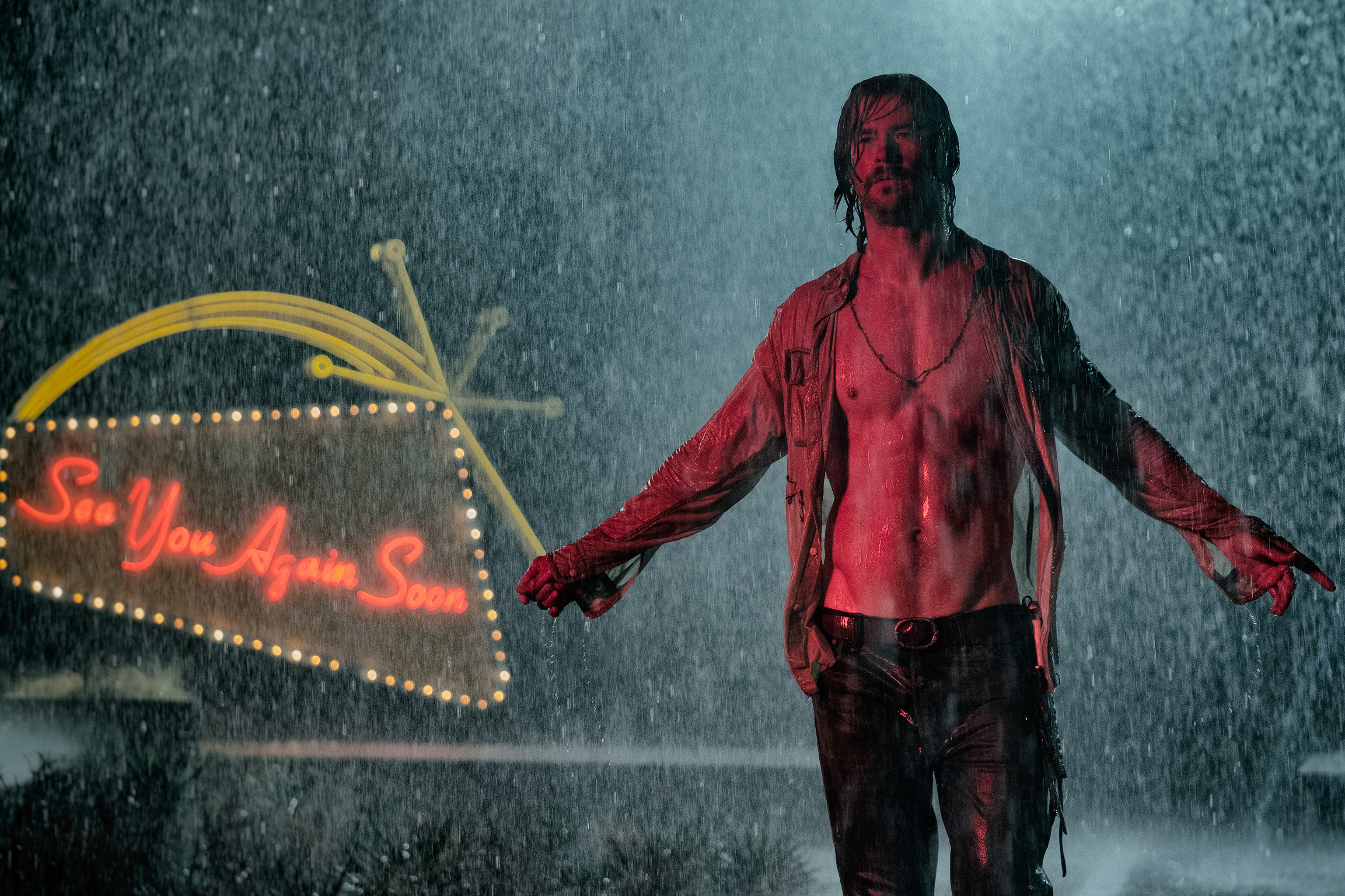 Chris Hemsworth in Bad Times at the El Royale (2018)