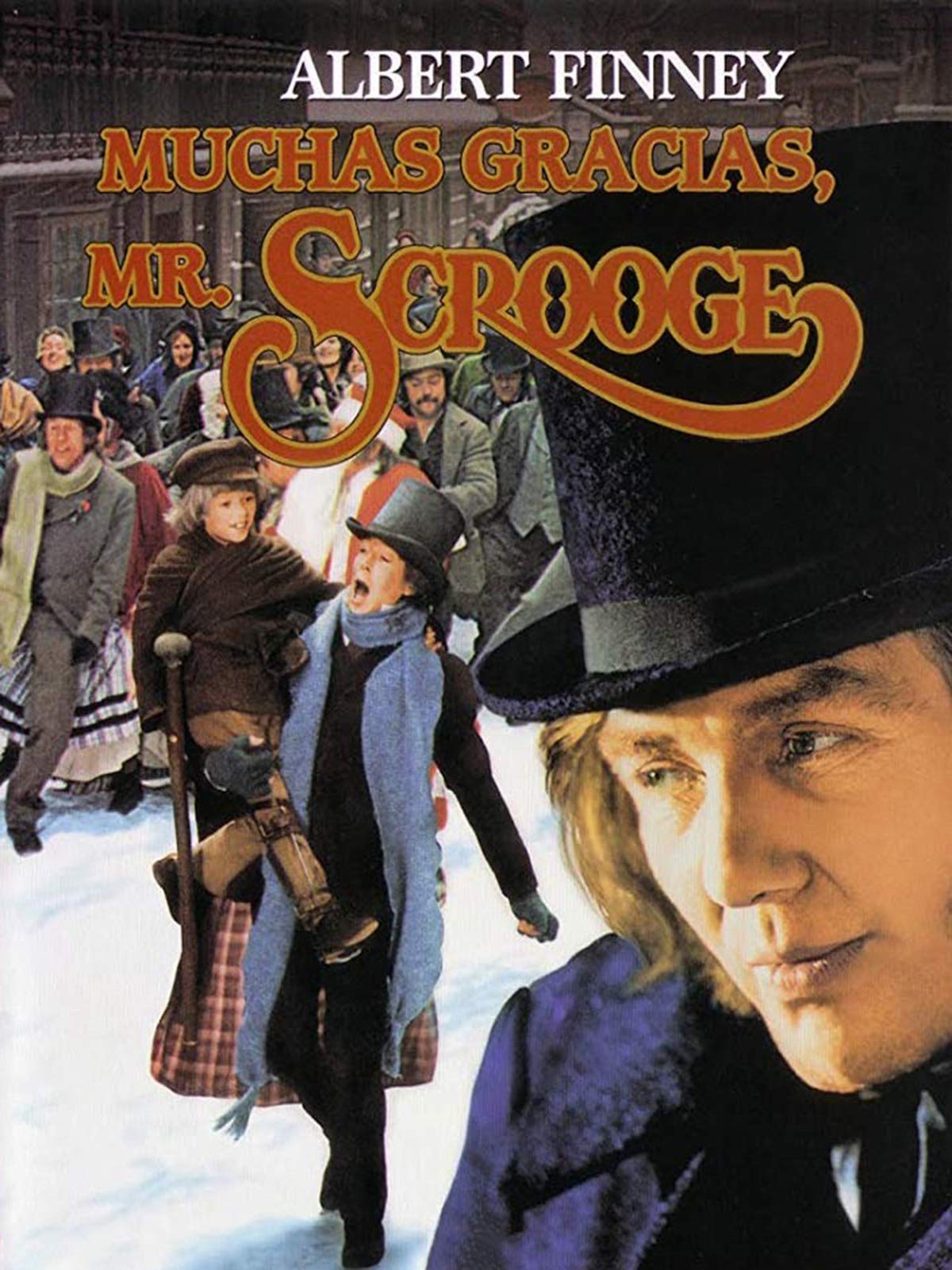 Albert Finney and Richard Beaumont in Scrooge (1970)