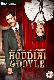 Stephen Mangan and Michael Weston in Houdini and Doyle (2016)