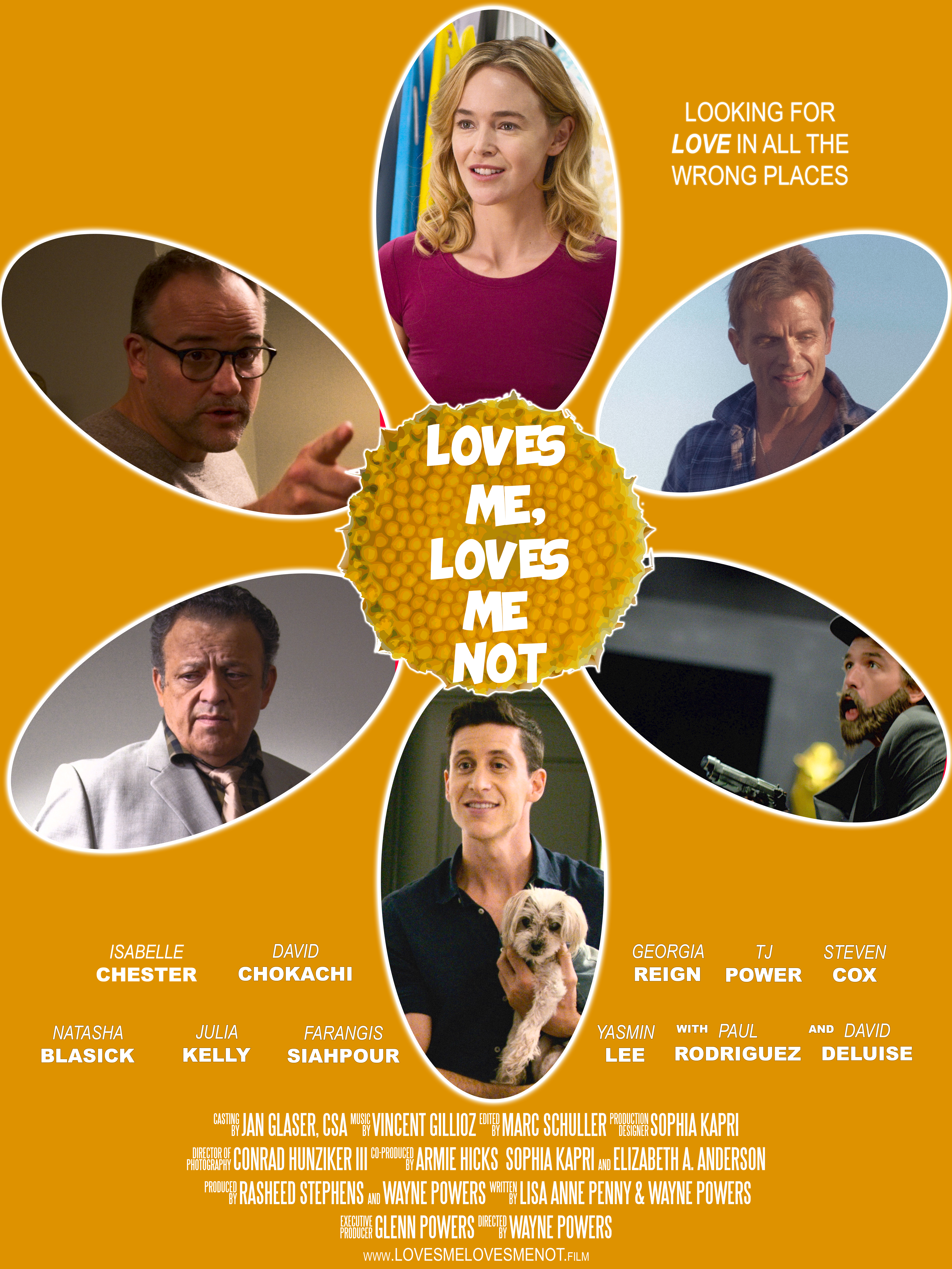 David Chokachi, David DeLuise, Paul Rodriguez, Isabelle Chester, T.J. Power, and Steven Cox in Loves Me, Loves Me Not (2019)