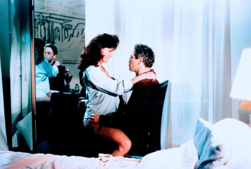 Serena Grandi and Johan Leysen in Desiderando Giulia (1986)