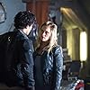 Eliza Taylor and Bob Morley in The 100 (2014)