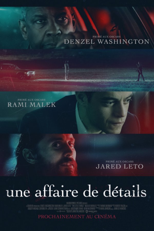 Denzel Washington, Jared Leto, and Rami Malek in The Little Things (2021)