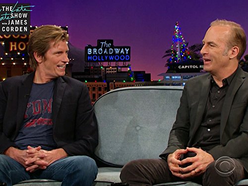 Denis Leary and Bob Odenkirk in The Late Late Show with James Corden (2015)