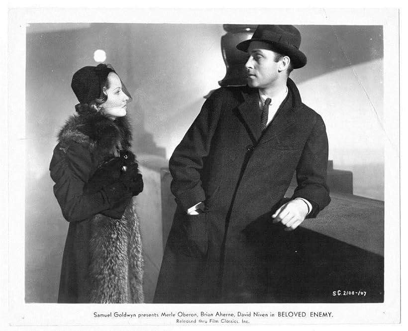 Brian Aherne and Merle Oberon in Beloved Enemy (1936)