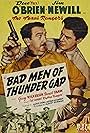 Robert Hoag, Charles King, James Newill, Dave O'Brien, Janet Shaw, Cal Shrum, Don Weston, and The Rhythm Rangers in Bad Men of Thunder Gap (1943)