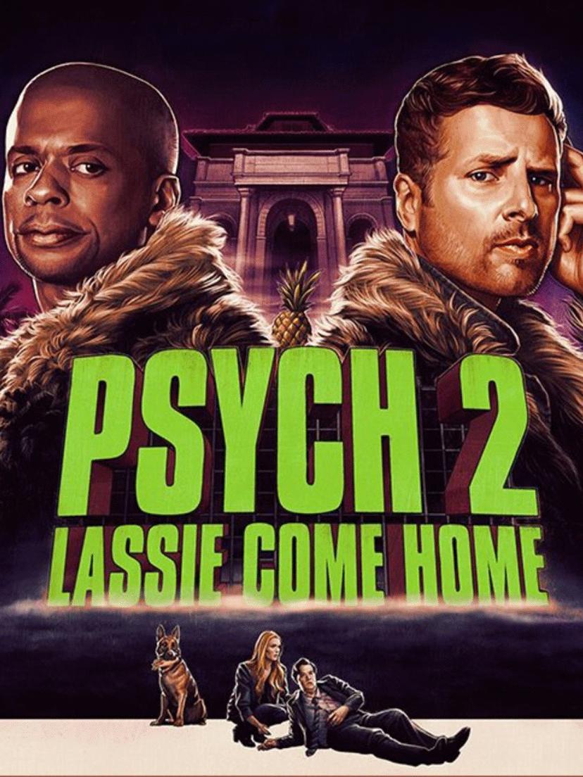 Dulé Hill, Maggie Lawson, Timothy Omundson, and James Roday Rodriguez in Psych 2: Lassie Come Home (2020)