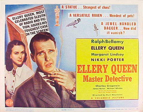 Ralph Bellamy and Margaret Lindsay in Ellery Queen, Master Detective (1940)