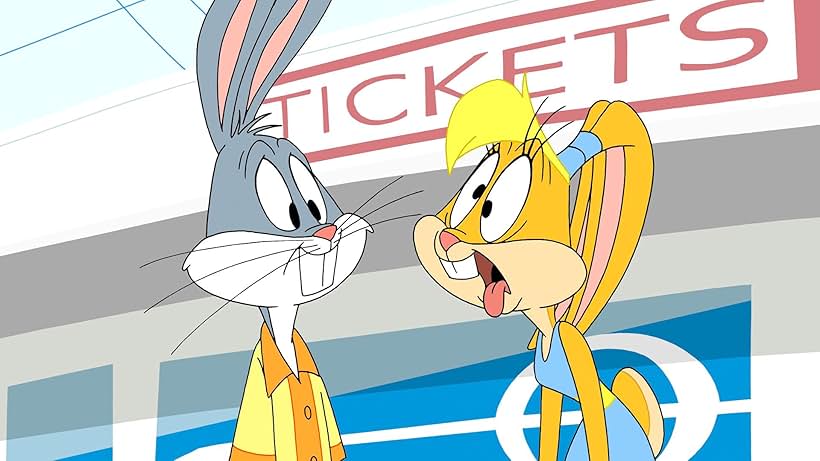 Jeff Bergman and Rachel Ramras in Looney Tunes: Rabbits Run (2015)