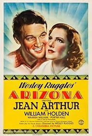 William Holden and Jean Arthur in Arizona (1940)