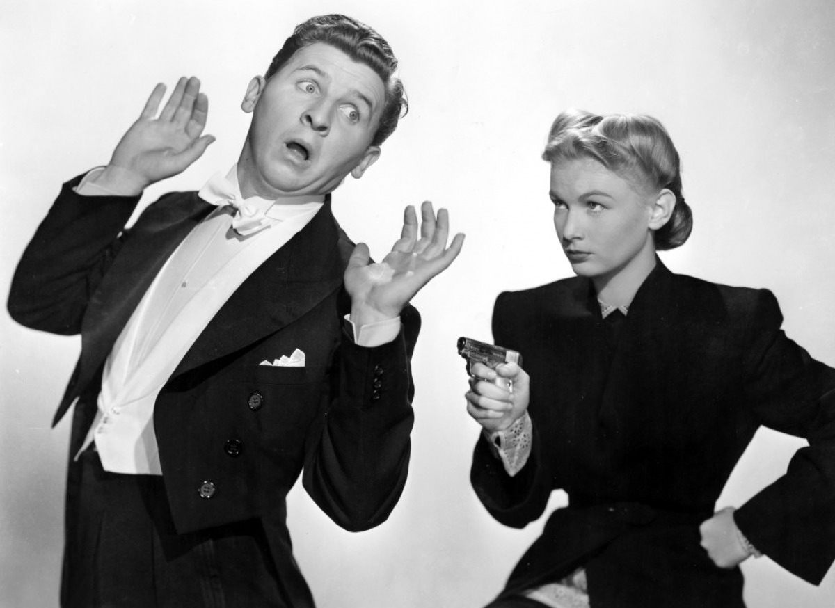 Veronica Lake and Eddie Bracken in Hold That Blonde! (1945)