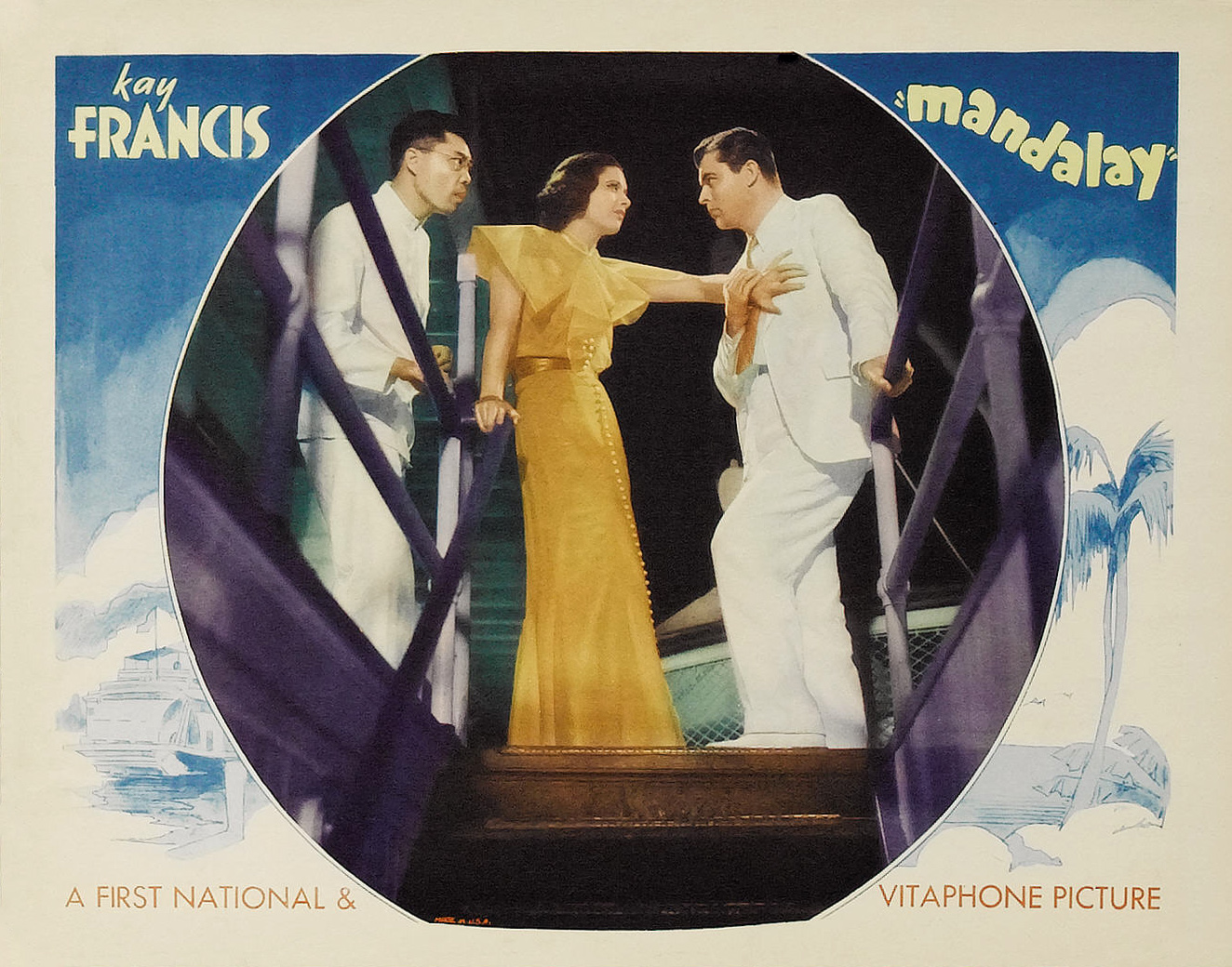 Wong Chung, Kay Francis, and Lyle Talbot in Mandalay (1934)