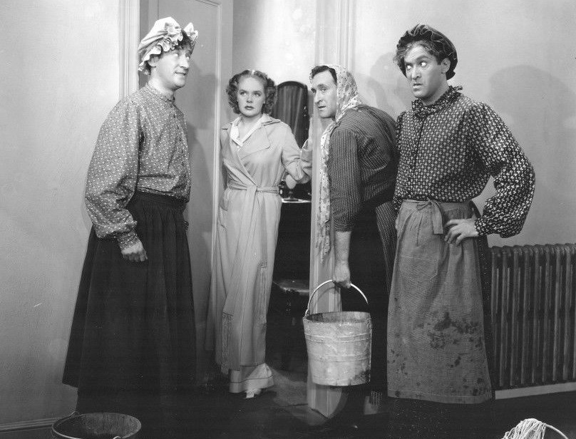 Alice Faye, Al Ritz, Harry Ritz, Jimmy Ritz, and The Ritz Brothers in You Can't Have Everything (1937)