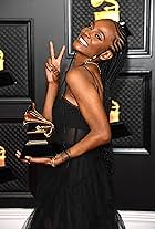 Tiara Thomas at an event for The 63rd Annual Grammy Awards (2021)