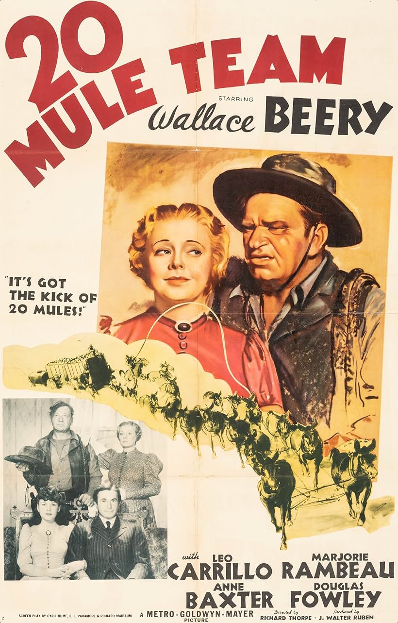 Wallace Beery in 20 Mule Team (1940)