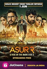 Arshad Warsi, Anmol Garg, Meiyang Chang, Barun Sobti, Vishesh Bansal, Anupriya Goenka, and Ridhi Dogra in Asur: Welcome to Your Dark Side (2020)