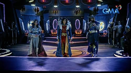 Martin Del Rosario, Carlo Gonzalez, and Liezel Lopez in Voltes V: Legacy (2023)