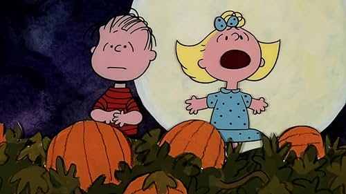 The Peanuts gang celebrates Halloween while Linus waits for the Great Pumpkin.