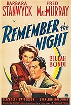 Barbara Stanwyck and Fred MacMurray in Remember the Night (1939)