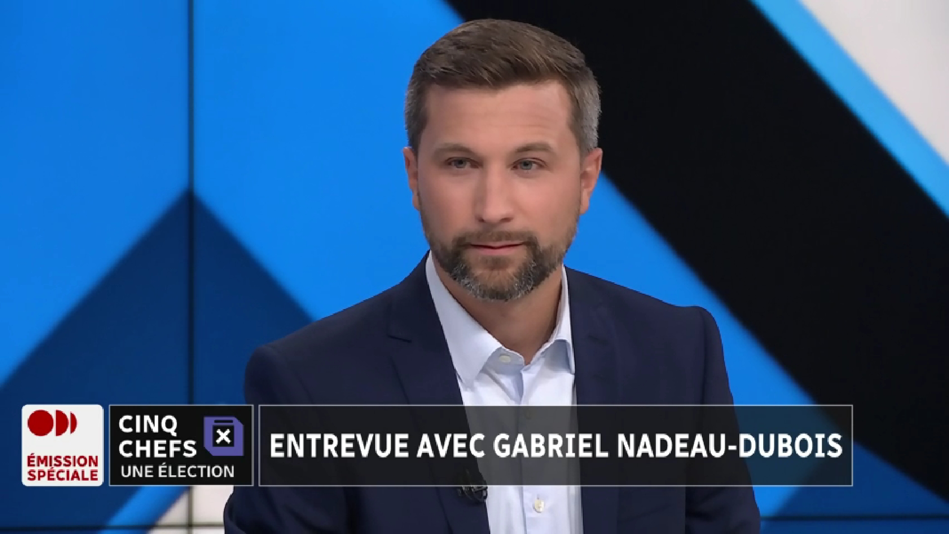 Gabriel Nadeau-Dubois in Cinq chefs, une élection (2022)