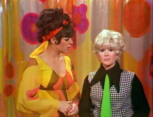 Connie Stevens and Jo Anne Worley in Rowan & Martin's Laugh-In (1967)