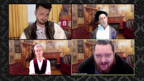 Jim Southwell, Jamie Collette, Geoff Sirmai, and Thomas G Burt in Streamed Shakespeare (2020)