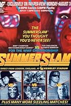 Mark Calaway, Bret Hart, Randy Savage, Davey Boy Smith, Jim Hellwig, and Jim Harris in Summerslam (1992)