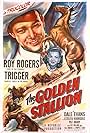 Roy Rogers, Dale Evans, and Trigger in The Golden Stallion (1949)