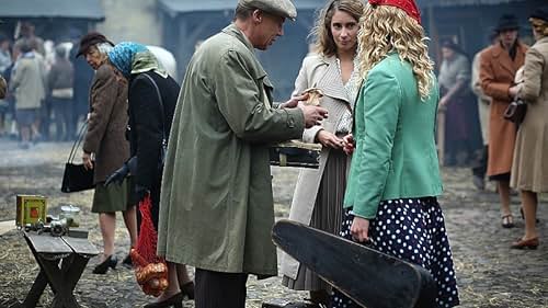 Vanessa Aleksander, Aleksandra Pisula, and Bogdan Biegaj in War Girls (2017)