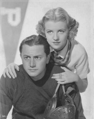 Robert Young and Betty Furness in The Band Plays On (1934)