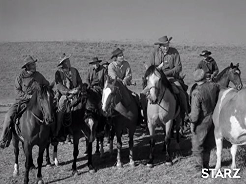 James Arness, Lane Bradford, Richard Evans, Raymond Hatton, Robert Karnes, Tyler McVey, and Dennis Weaver in Gunsmoke (1955)