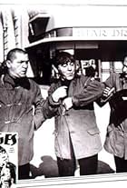 Moe Howard, Larry Fine, and Curly Howard in Flat Foot Stooges (1938)