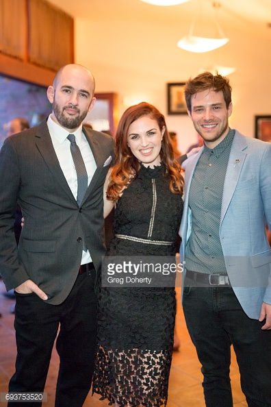 Ben Rappaport, Stacey Maltin, and Daniel Tenenbaum at an event for Landing Up (2018)