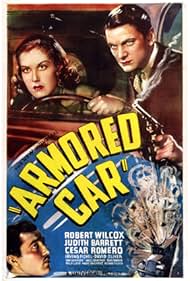 Cesar Romero, Judith Barrett, and Robert Wilcox in Armored Car (1937)