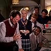 Kenny Everett, John Fortune, John Stephen Hill, Gareth Hunt, Cleo Rocos, Sheila Steafel, Pamela Stephenson, and Don Warrington in Bloodbath at the House of Death (1984)