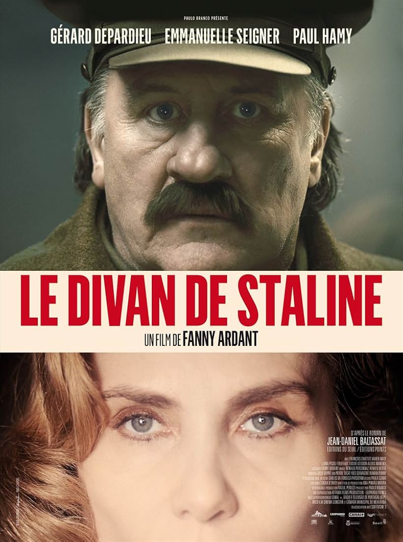 Gérard Depardieu and Emmanuelle Seigner in Stalin's Couch (2016)