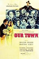 William Holden and Martha Scott in Our Town (1940)