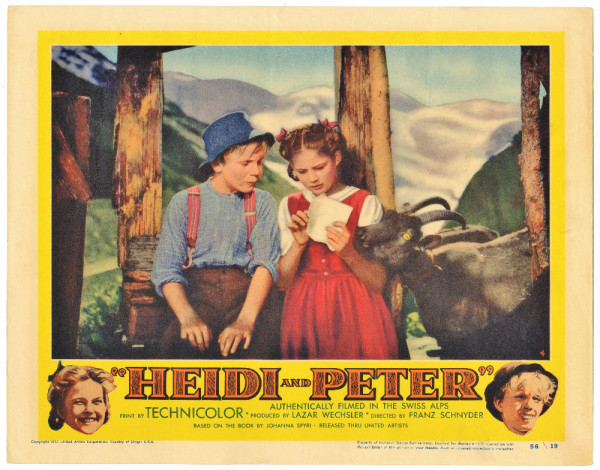 Heidi and Peter (1955)