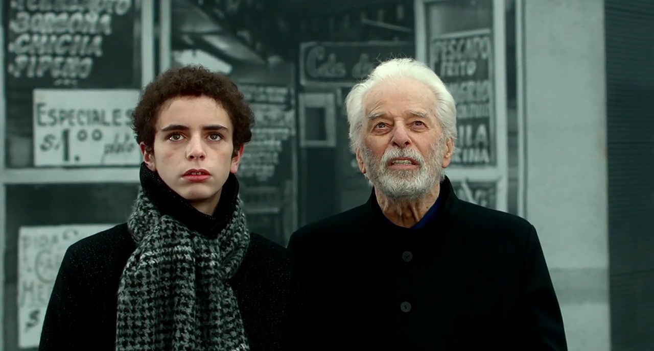 Alejandro Jodorowsky and Jeremias Herskovits in Endless Poetry (2016)