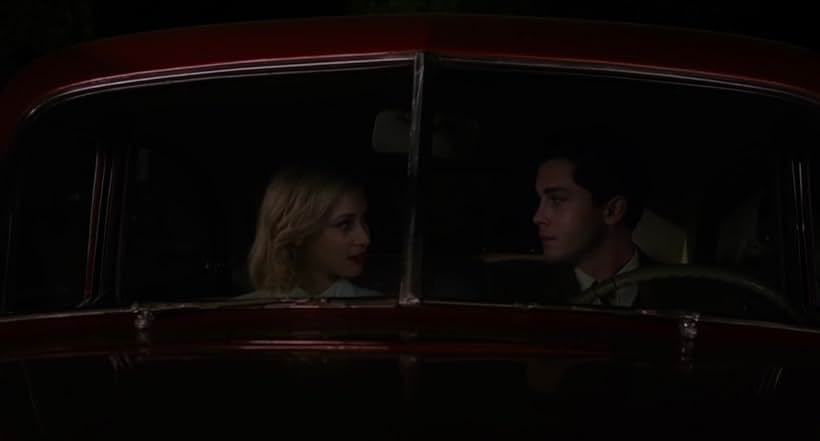 Sarah Gadon and Logan Lerman in Indignation (2016)