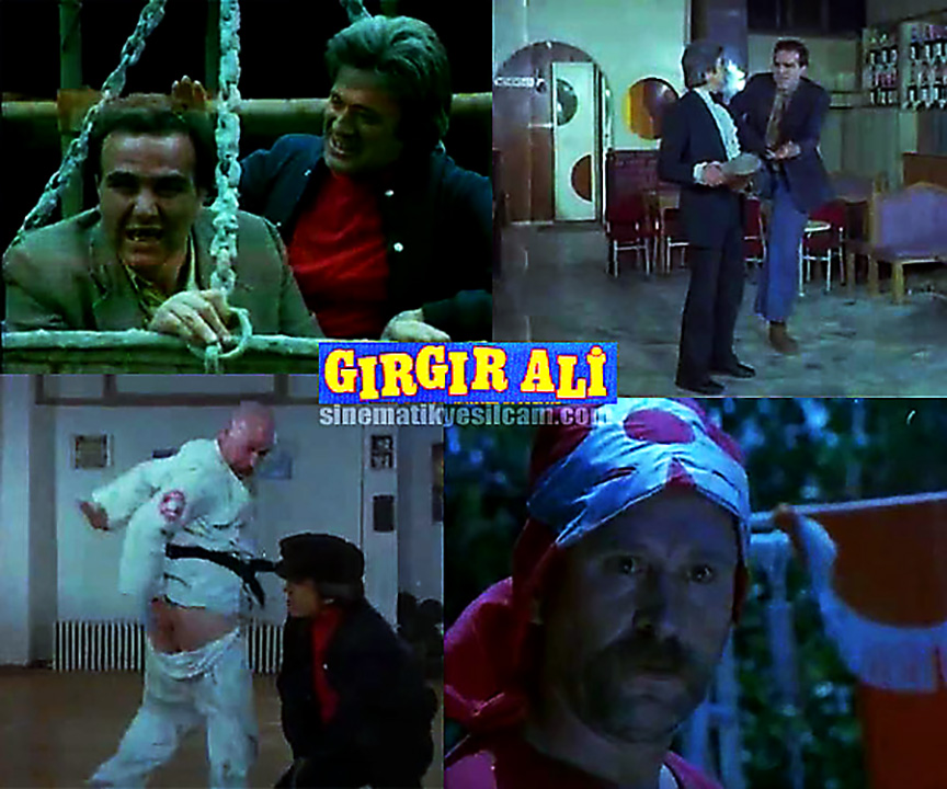 Cüneyt Arkin, Yadigar Ejder, and Kadir Kök in Girgir Ali (1982)