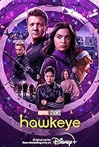 Aleks Paunovic, Piotr Adamczyk, Tony Dalton, Vera Farmiga, Jeremy Renner, Alaqua Cox, Carlos Navarro, Hailee Steinfeld, Fra Fee, and Florence Pugh in Hawkeye (2021)