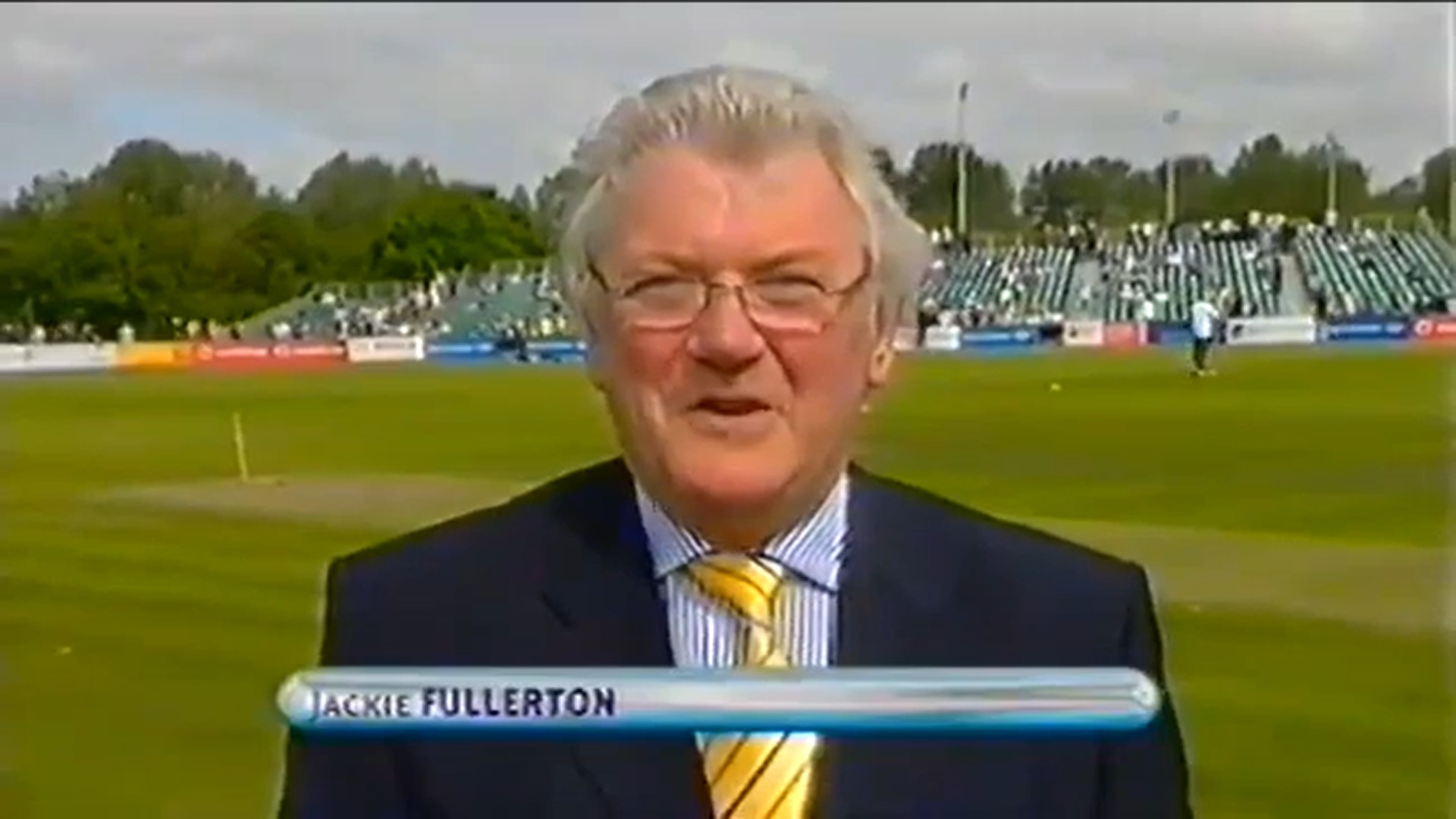 Jackie Fullerton in BBC TV Cricket (1963)